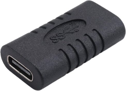 USB C محول أنثى إلى أنثى نوع C محول مستقيم صغير USB-C محول USB 3.1 نوع-C موصل محول in Kuwait