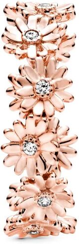 PANDORA Jewelry Sparkling Daisy Flower Crown Ring for Women - Sterling Silver with Cubic Zirconia in Saudi Arabia