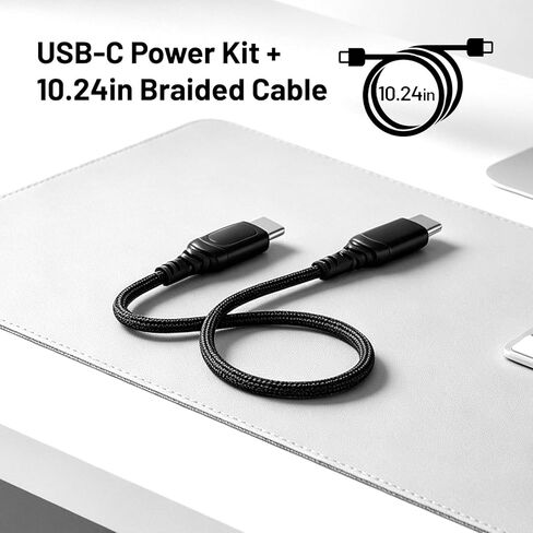 Dual USB-C Power Kit for Mac mini 4, Supports PD Charging, Seamlessly Switches Between the Two Ports to Avoid Power Outages, Simplifies Desktop in Kuwait