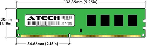 ذاكرة الوصول العشوائي A-Tech سعة 4 جيجابايت لجهاز Dell XPS 8700 | DDR3 1600MHz PC3-12800 Non-ECC DIMM 1Rx8 1.5V Desktop Tower PC وحدة ترقية ذاكرة واحدة (بديل لـ SNP531R8C/4G، A7398800، 531R8، 0531R8) V2 in Kuwait