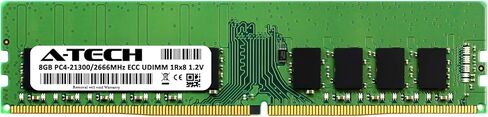 A-Tech 8GB RAM for Dell PowerEdge R240 | DDR4 2666MHz PC4-21300 ECC Unbuffered UDIMM 1Rx8 Server Single Memory Upgrade Module (Replacement for SNPD715XC/8G, AA335287, AA358200, D715X, 0D715X) V2 in Kuwait