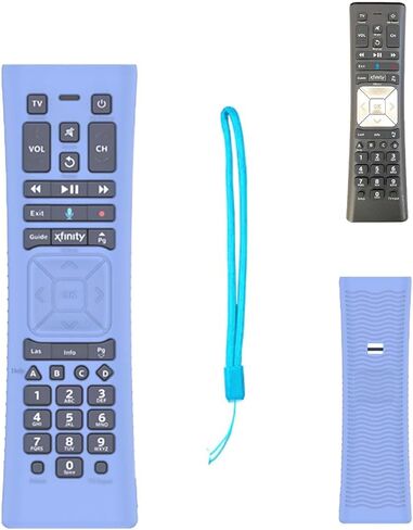 Case for Xfinity XR11,NOUKAJU Remote Control Protective Cover with Lanyard,Drop-Proof,Shock-Proof,Dust-Proof,Case for Xfinity XR11 Remote Control(Blue) in Kuwait