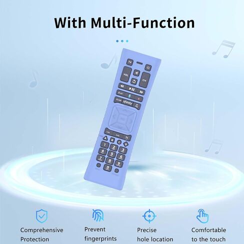 Case for Xfinity XR11,NOUKAJU Remote Control Protective Cover with Lanyard,Drop-Proof,Shock-Proof,Dust-Proof,Case for Xfinity XR11 Remote Control(Blue) in Kuwait