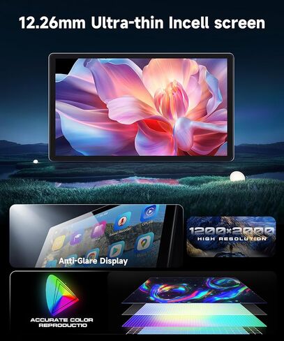 11.5'' 5G WiFi Car Stereo for Toyota Sienna 2010-2014, HD 2000x1200P Ultra-Thin Incell Screen Car Radio, Wireless CarPlay Android Auto, 4GB+64GB, GPS FM/RDS Bluetooth SWC, AHD Backup Camera in Kuwait