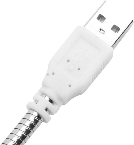 مصباح طاولة LED محمول USB طويل الرقبة مرن 1 وات (ضوء أبيض) in Kuwait