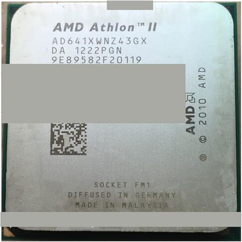 A A II X4 641 FM1 2.8 جيجا هرتز 4 ميجابايت وحدة المعالجة المركزية رباعية النواة متناثرة in Kuwait