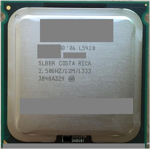 وحدة المعالجة المركزية للخادم L5420/2.5 جيجا هرتز /LGA771/L2 ذاكرة تخزين مؤقت 12 ميجابايت/رباعي النواة/(يعطي محولين 771 إلى 775) in Kuwait