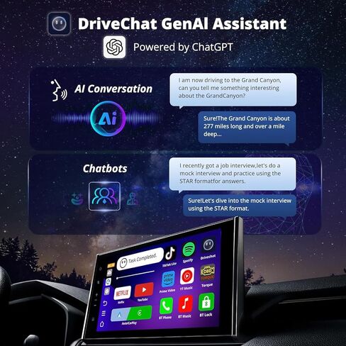 محول CarPlay اللاسلكي، صندوق AI Magic مع ثبات WiFi مزدوج، صندوق CarPlay اللاسلكي متوافق مع Wired Factory CarPlay وAndroid Auto، دعم YouTube/Netflix in Kuwait