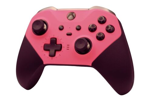 Custom Elite Series 2 Controller Bundle - TMR Thumbsticks - Never Get Stick Drift Again- Pink - Compatible With Xbox Series X|S, Xbox One, Windows PC, Android, and iOS - Includes Carrying Case, Swappable Thumbsticks/Dpad, Back paddles, Charger, Adjustable in Kuwait