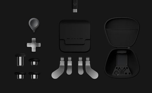 Custom Elite Series 2 Controller Bundle - TMR Thumbsticks - Never Get Stick Drift Again- Pink - Compatible With Xbox Series X|S, Xbox One, Windows PC, Android, and iOS - Includes Carrying Case, Swappable Thumbsticks/Dpad, Back paddles, Charger, Adjustable in Kuwait