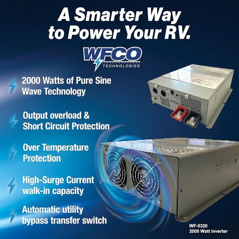 WFCO WF-5320 سلسلة WF-5300 عاكس - 2000 وات in Kuwait