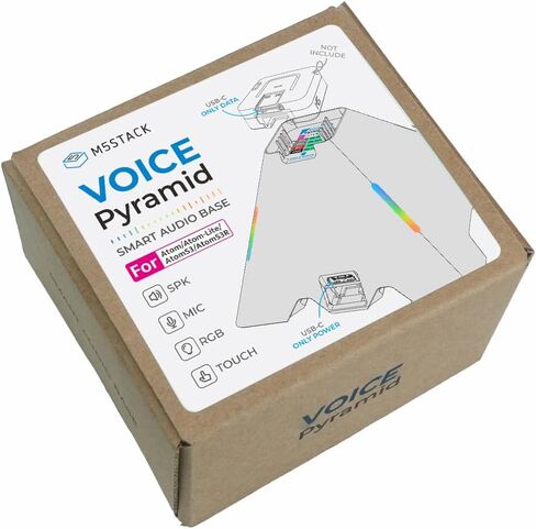 M5Stack Official Voice Pyramid Smart Speaker Base Without M5Atom in Kuwait