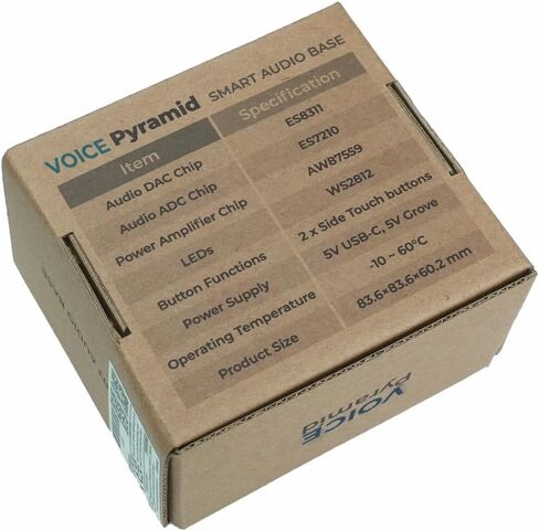 M5Stack Official Voice Pyramid Smart Speaker Base Without M5Atom in Kuwait