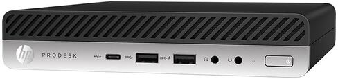 كمبيوتر مكتبي صغير HP ProDesk 600 G4 مع شاشة 24 بوصة، كمبيوتر صغير 600G4 Win11 Core 8th 3.5 جيجا هرتز، ذاكرة الوصول العشوائي 8 جيجابايت، 256 جيجابايت SSD، لوحة مفاتيح RGB، HDMI (متجدد) in Kuwait