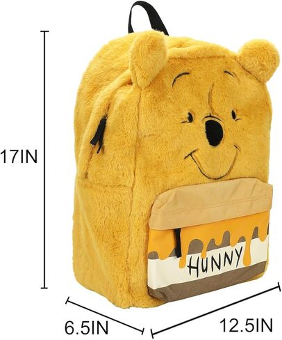حقيبة ظهر للبالغين من Bioworld Winnie The Pooh Honey Drip Pooh مقاس 17 بوصة in Kuwait