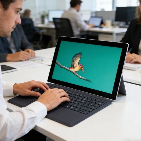 غطاء من نوع Yoidesu لجهاز Surface Pro 4 5 6 7، لوحة مفاتيح مغناطيسية لاسلكية مع لوحة لمس، لوحة مفاتيح للكمبيوتر اللوحي بإضاءة خلفية متعددة الألوان، اختصارات متعددة للإيماءات، رفيعة وخفيفة الوزن in Kuwait