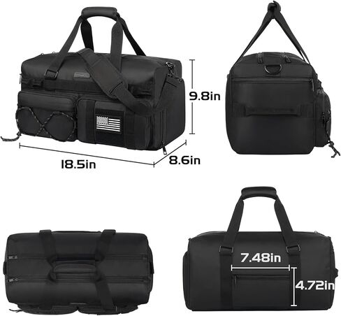 Tourmate Gym Bag with Ventilated Shoe Compartment -(Swimming/Yoga/Dance) in Kuwait