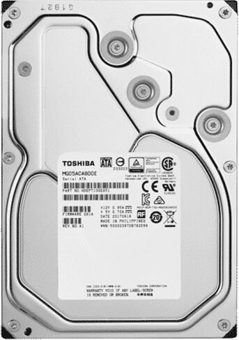 TOSHIBA Mg09 Internal Hard Drive 14 Tb 7200 RPM 3.5" Serial Ata, W129022817 (Tb 7200 RPM 3.5 Serial Ata Iii) in Kuwait