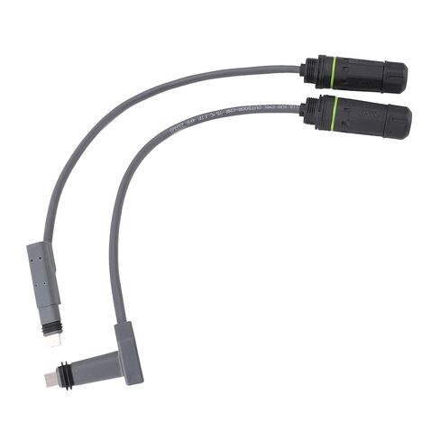 Focket Ethernet Adapter Gen 2, 1200Mbps IP68 Extension Cable, Adapter with RJ45 Female Connectors for Dish and Router in Kuwait