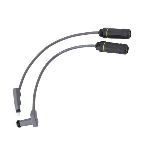 Focket Ethernet Adapter Gen 2, 1200Mbps IP68 Extension Cable, Adapter with RJ45 Female Connectors for Dish and Router in Kuwait