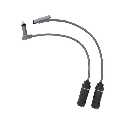Focket Ethernet Adapter Gen 2, 1200Mbps IP68 Extension Cable, Adapter with RJ45 Female Connectors for Dish and Router in Kuwait
