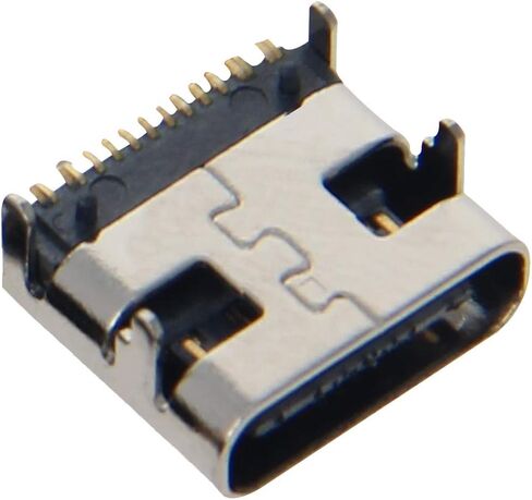 PCB USB Connector Type-C Female Jack 16 Pin Front Insert 15Pcs,WuJuntool in Kuwait