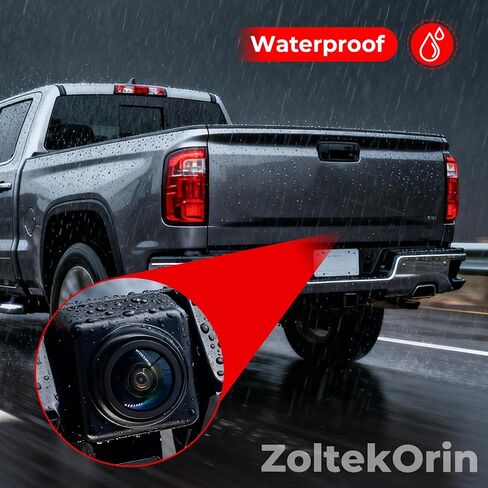 Backup Camera for Chevy Silverado/GMC Sierra 1500-3500 2016-2019, Replace OE 84062896, HD Night Vision Waterproof Reverse Camera with Power Tailgate Plug in Kuwait