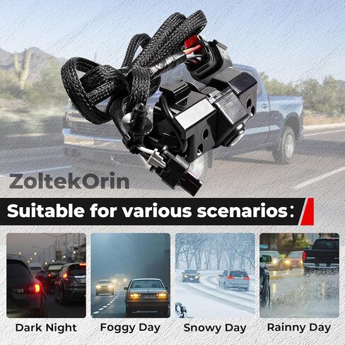 Backup Camera for Chevy Silverado/GMC Sierra 1500-3500 2016-2019, Replace OE 84062896, HD Night Vision Waterproof Reverse Camera with Power Tailgate Plug in Kuwait