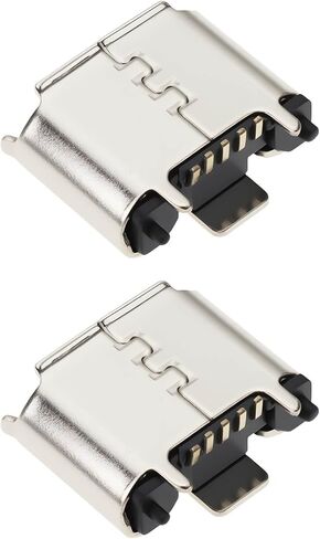 OTOTEC 2Pcs Micro USB Charging Port Socket Connector Jack Port Compatible with T-omTom Go 6200 in Kuwait