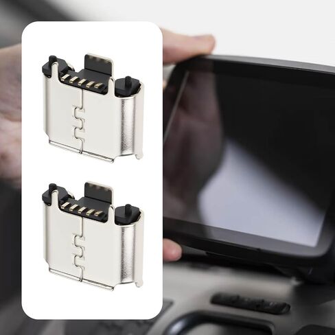 OTOTEC 2Pcs Micro USB Charging Port Socket Connector Jack Port Compatible with T-omTom Go 6200 in Kuwait
