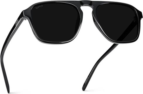 WearMe Pro Polarized Aviator One-Bridge Modern Square Mens Sunglasses in Saudi Arabia