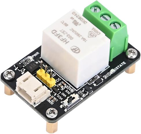 Single-Channel Relay Module for Raspberry Pi Zero/2B/3B/4B, STM32, ESP32, Arduino – 3.3V/5V Relay Expansion Board with Optocoupler Isolation & LED Indicator – Fits Raspberry Pi One Channel Relay in Kuwait