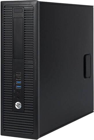 كمبيوتر مكتبي HP Elite 800G1، معالج Intel Core i5 الجيل الرابع، ذاكرة وصول عشوائي 16 جيجابايت، محرك أقراص ثابتة سعة 1 تيرابايت، شاشة MTG جديدة مقاس 22 بوصة، مكبر صوت RGB وماوس لوحة مفاتيح، WiFi Windows 11 Pro 64 بت (متجدد) in Kuwait
