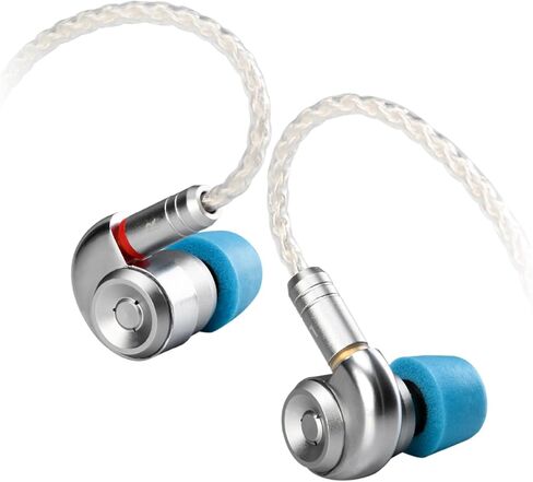 TINHIFI T2 MKIII Wired Earphones, Unique 10MM+6MM 2DD Diaphragm Dynamic Driver HiFi IEMs with Detachable MMCX Cable,Ideal for DJs Music Lovers Audiophiles and Gaming Gun Color No Mic in Kuwait