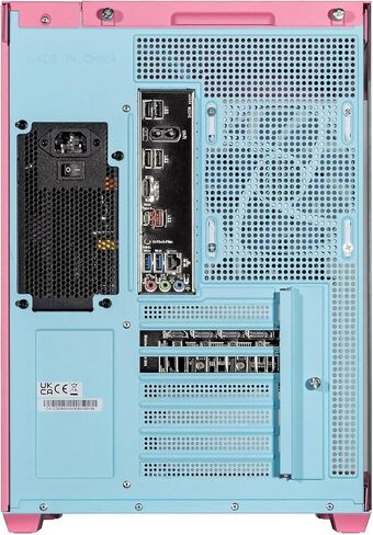 كمبيوتر الألعاب Velztorm Pink Fultix المُصمم مسبقًا (AMD Ryzen 5-5500، GeForce RTX 5070، 32 جيجابايت DDR4، 1 تيرابايت PCIe SSD، مراوح RGB، 750 واط PSU، WiFi 5، بلوتوث 5.0، RJ-45، 1 منفذ عرض، HDMI، Win 11 Home) in Kuwait