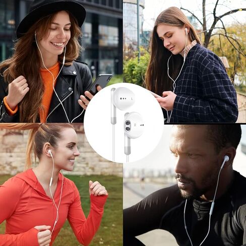 3 Packs USB C Headphone,Type C Earbuds Wired Earbuds with Microphone & Remote Control Noise Cancelling Earphones, for iPhone 15/16/15 16 Pro Max/15 16 Pro Max/17/17 Pro/17Pro Max in Kuwait