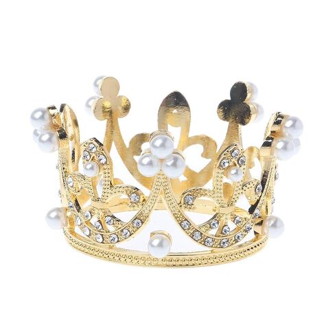 Little Baby Girls Boys Photography Gold Crown Props Little Baby Photo foto shooting Crown Accessories Infant bebe fotografia Prop (Gold) in Kuwait