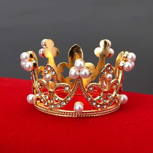 Little Baby Girls Boys Photography Gold Crown Props Little Baby Photo foto shooting Crown Accessories Infant bebe fotografia Prop (Gold) in Kuwait