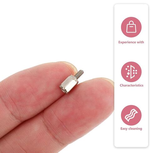 20 قطعة M.2 SSD مجموعة استبدال براغي سداسية الرأس للوحات الأم للألعاب، وأجزاء الكمبيوتر الشخصي، متوافقة مع تركيب Nvme SSD وتثبيت المواجهة in Kuwait