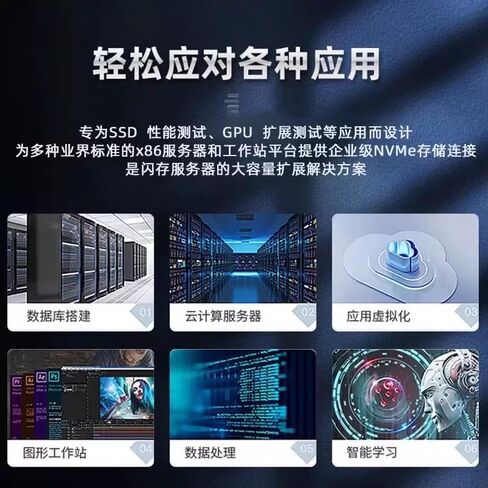 محول وحدة تحكم PCIe 4.0 X8 M.2 NVMe SSD مع PEX88024 PLX88024 PCI Express 4.0 X8 Switch إلى 4 منافذ M.2 بطاقة محول in Kuwait