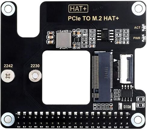 محول gotor PCIe إلى M.2 السرعة القصوى 500 ميجا بايت في الثانية Dual M.2 NVMe SSD HAT M.2 متوافق مع حجم محرك الحالة الصلبة 2280 2260 2242 2230 NVMe in Kuwait