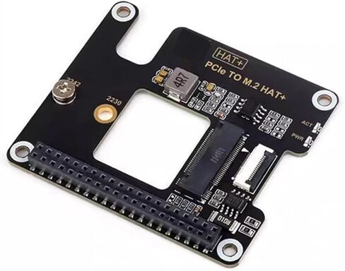 محول gotor PCIe إلى M.2 السرعة القصوى 500 ميجا بايت في الثانية Dual M.2 NVMe SSD HAT M.2 متوافق مع حجم محرك الحالة الصلبة 2280 2260 2242 2230 NVMe in Kuwait