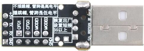 3 قطعة USB إلى UART محول CH9329 HID لوحة المفاتيح/الماوس لوحة تطوير خالية من السائق in Kuwait