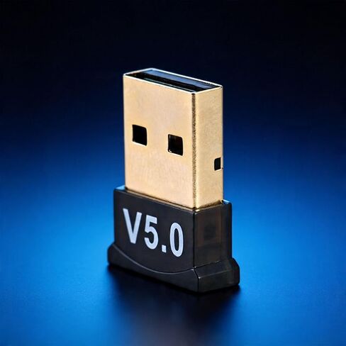 【 التوصيل والتشغيل】 محول بلوتوث USB موديل 2026، مناسب للكمبيوتر الشخصي، بلوتوث 5.0، يدعم Windows 11/10/8.1/8/7-XP، مناسب لأجهزة الكمبيوتر المكتبية وأجهزة الكمبيوتر المحمولة ولوحات المفاتيح، إلخ in Kuwait