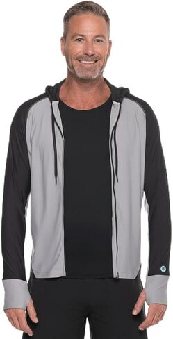 Coolibar UPF 50+ Men's Ocala Swim Hoodie - Sun Protective in Saudi Arabia