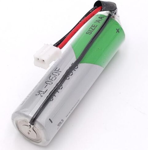 (5 Pack) 3.6V 2400mAh XL-060F AA Primary Lithium Battery Replacement for PAC 8000, PAC 8500, PAC 6000, PAC 6500 PN 8326186, 8326856 Battery White Plug in Kuwait