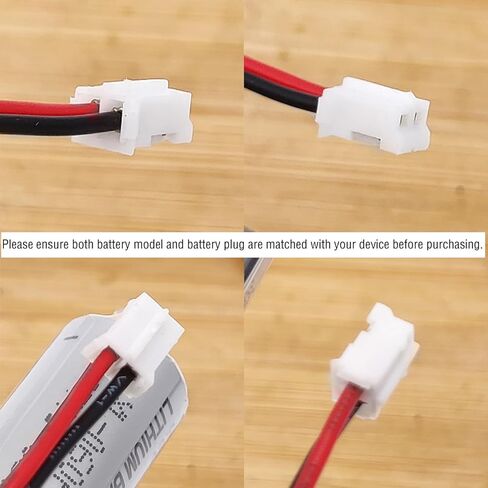 (5 Pack) 3.6V 2400mAh XL-060F AA Primary Lithium Battery Replacement for PAC 8000, PAC 8500, PAC 6000, PAC 6500 PN 8326186, 8326856 Battery White Plug in Kuwait