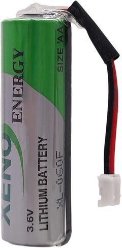 (5 Pack) 3.6V 2400mAh XL-060F AA Primary Lithium Battery Replacement for PAC 8000, PAC 8500, PAC 6000, PAC 6500 PN 8326186, 8326856 Battery White Plug in Kuwait