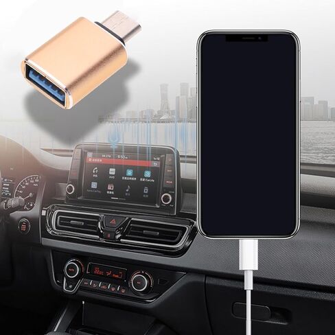 Durability Aluminum Alloy USB C to USB3.0 Adapter USB C Charging Cable for on the Go Data Access Peripherals Use Stable Connection Interfaces in Kuwait