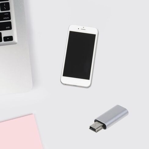محولات USB C إلى 2.0 للشحن والبيانات من الألومنيوم للهيكل، محولات بطول 2.8 سم C إلى المحول in Kuwait